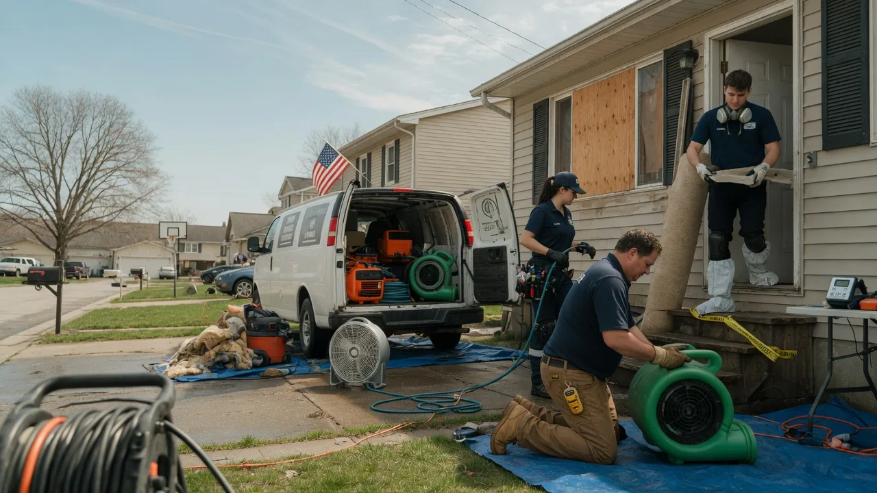 Water Damage Restoration in Abercrombie, ND near me